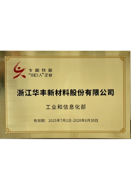 專(zhuān)精特新“小巨人”企業(yè)